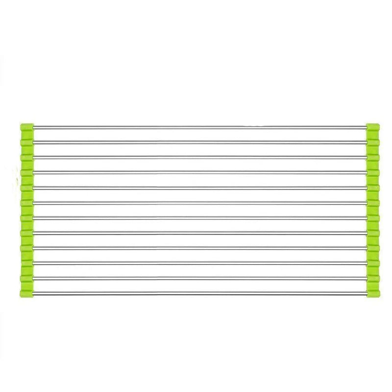 Foldable Kitchen Sink Roll Up Dish Drying Rack
