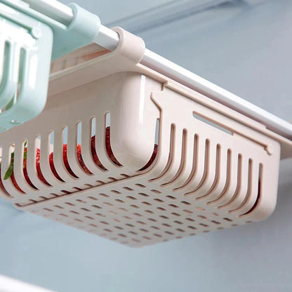 Adjustable Sliding Storage Racks for Fridge (4 Pc Set)