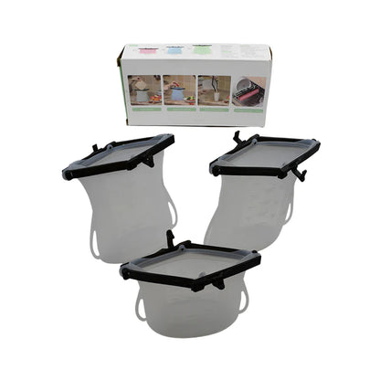 Reusable Silicon Food Storage Bag- 3 Bag Set -Food Grade