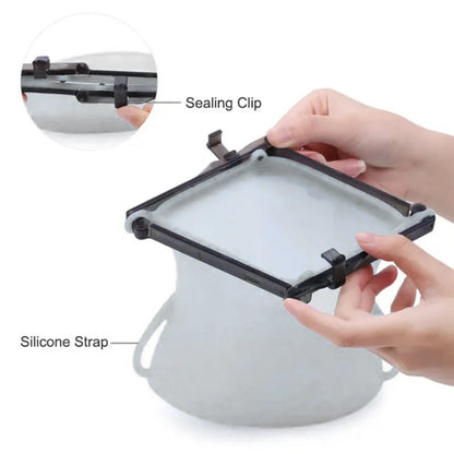 Reusable Silicon Food Storage Bag- 3 Bag Set -Food Grade
